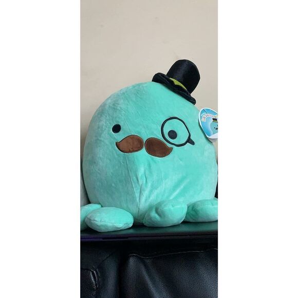 Squishmallows 12-Inch Fancy Octopus - Add Zobey to Your Squad, Ultrasoft Stuffe - Picture 15 of 15